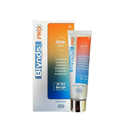 Blynds Pro Sunscreen Gel SPF 80+ PA+++, 50gm