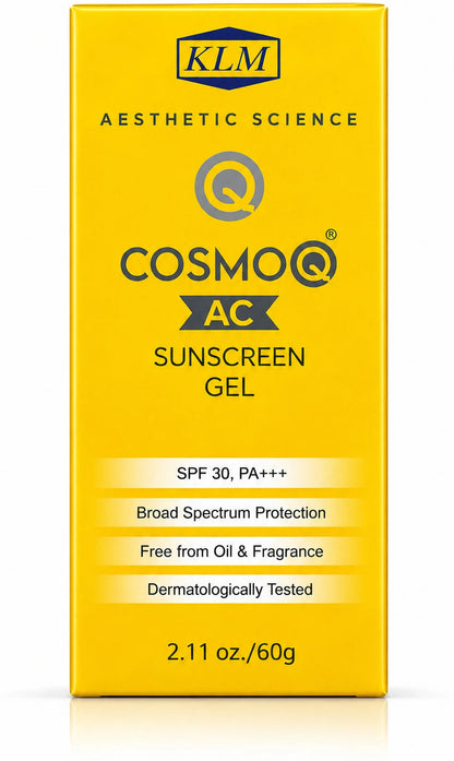 CosmoQ AC Sunscreen Gel SPF 30 PA+++, 60 gm