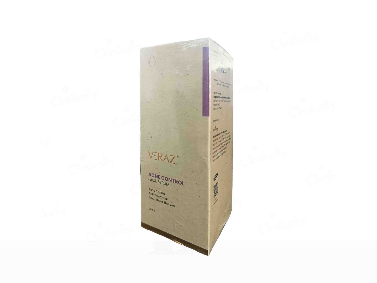 Veraz Acne Control Face Serum, 30ml