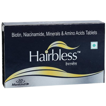 Hairbless Tablet Strip 2x15 Cap (30 Tab)