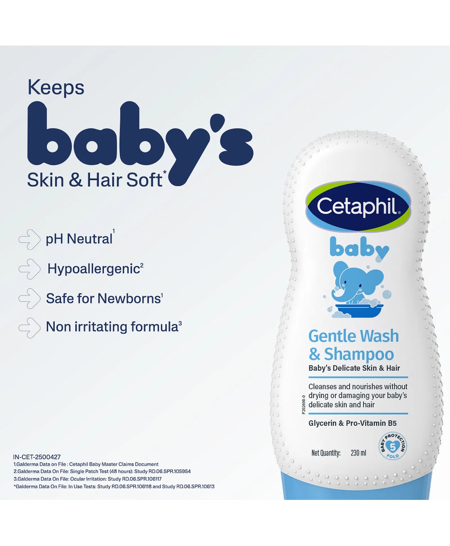 Cetaphil Baby Gentle Wash And Shampoo 230ml