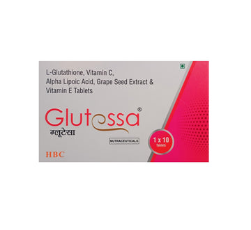 GLUTESSA Brightening & Whitening tablet( 10 Tab)
