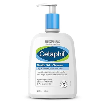 Cetaphil Gentle Skin Cleanser for Dry, Normal Sensitive Skin - 500 ml