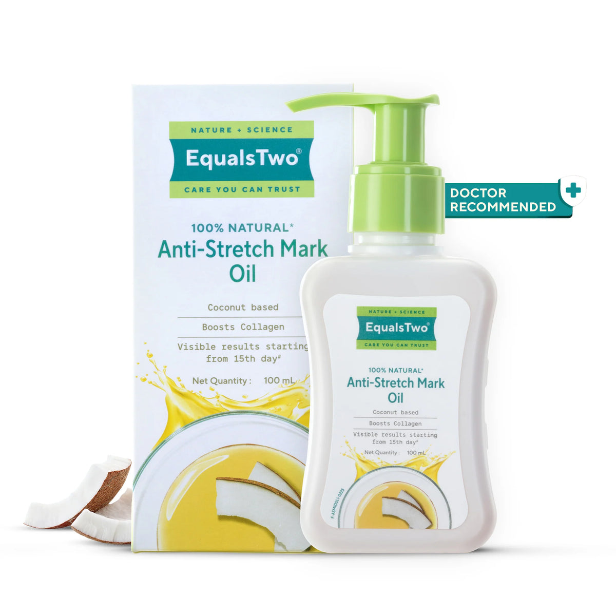 EqualsTwo Anti Stretch Mark Oil 100ml