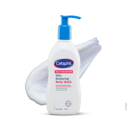 Cetaphil Restoraderm Skin Restoring Body Wash, 295ml