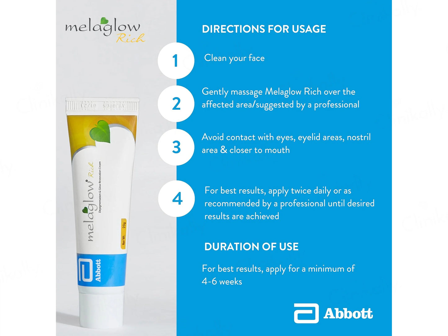 Melaglow Rich Cream, 20gm