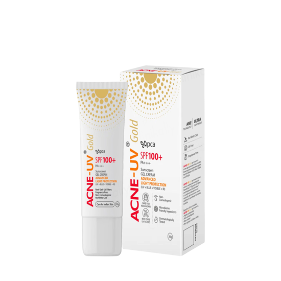 Acne Uv Gold Sunscreen Gel SPF 100+ PA++++,