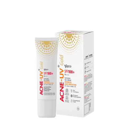 Acne Uv Gold Sunscreen Gel SPF 100+ PA++++,