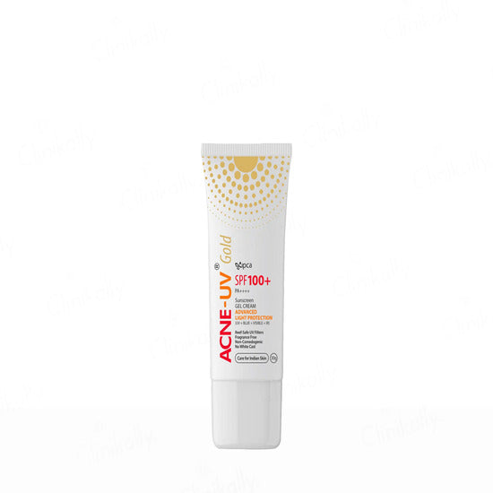 Acne Uv Gold Sunscreen Gel SPF 100+ PA++++,
