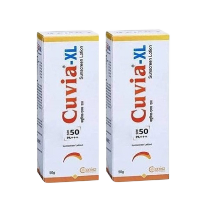 Cuvia-XL Sunscreen Lotion SPF 50 PA+++, 50gm