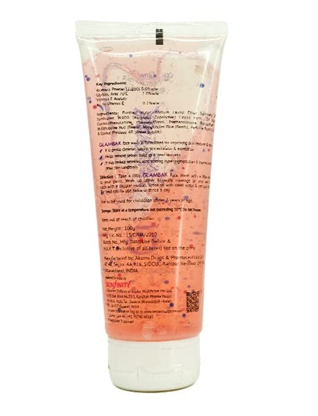 Glambak Skin Glowing & Rejuvenating Face Wash 100gm