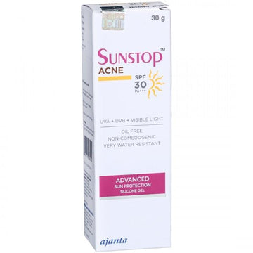 Sunstop Acne SPF 30 PA +++ Sunscreen Gel (30g)