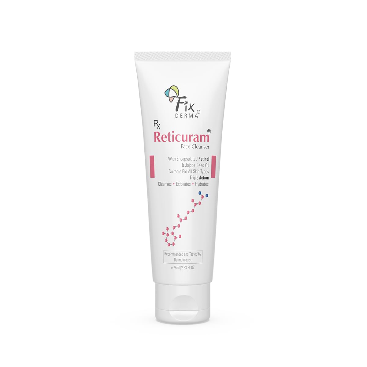 Fixderma Reticuram Face Cleanser PACK OF 2, 75ml
