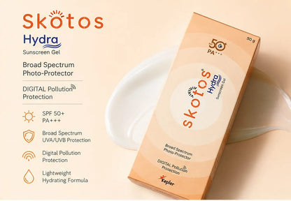 Skotos Hydra Sunscreen Gel SPF 50 PA++ 50gm