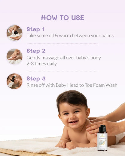 AreoVeda Baby Massage Oil 50ml