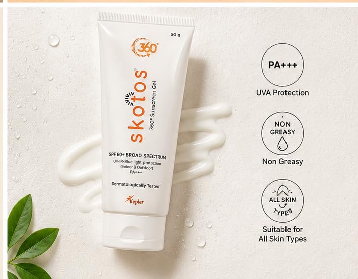 Skotos Hydra Sunscreen Gel SPF 50 PA++ 50gm