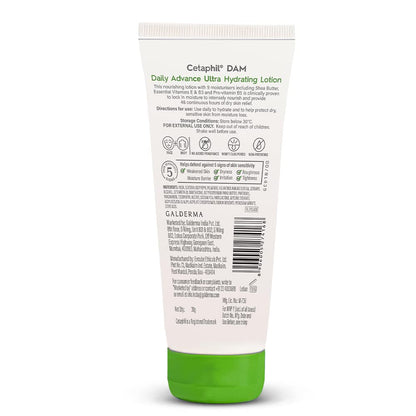 Cetaphil DAM Daily Advance Ultra Hydrating Lotion,