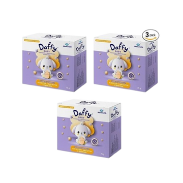 Daffy Baby Cleansing and Moisturising Bathing Bar 75gm x 3