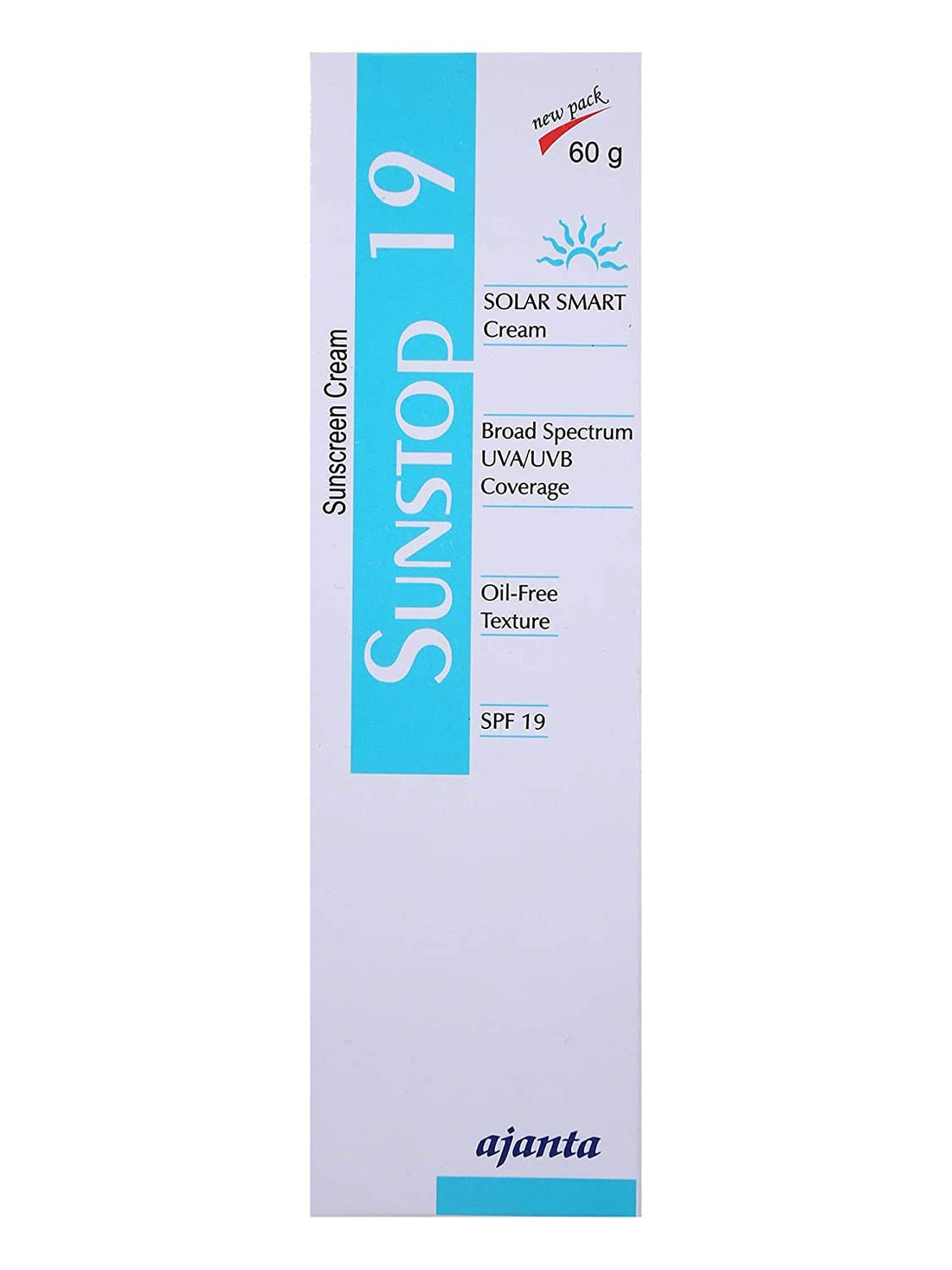 Sunstop 19 Cream SPF 19 60gm, PACK OF 2