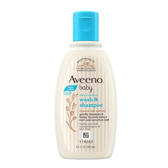 Aveeno Baby Daily Moisture Wash and Shampoo,