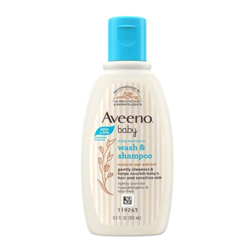 Aveeno Baby Daily Moisture Wash and Shampoo,