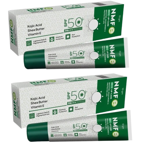 NMFe Brite Lip Care SPF 50 PA+++ Brightening & Hydrating Lip Balm, 10gm