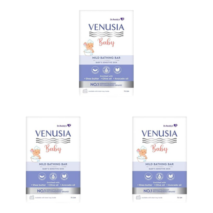 Venusia Baby Mild Bathing Bar,