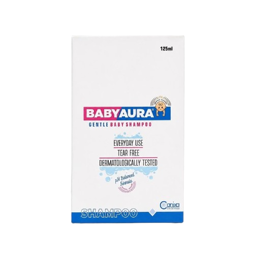 Babyaura Gentle Baby Shampoo, 125ml