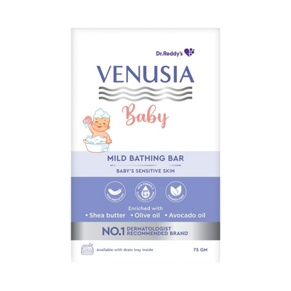 Venusia Baby Mild Bathing Bar,
