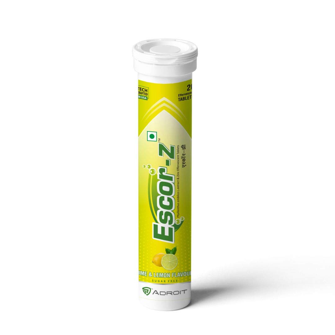 ESCOR Z  20TAB , Lime and Lemon Flavour