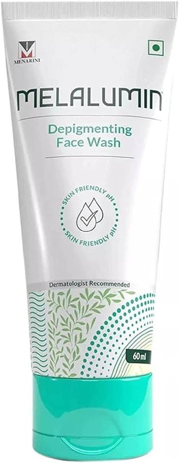 Melalumin Depigmenting Face Wash ( 60 ML ) ( Pack of 2 )