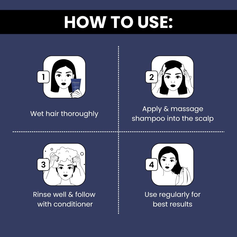 Hwash Caffeine Shampoo 200ml