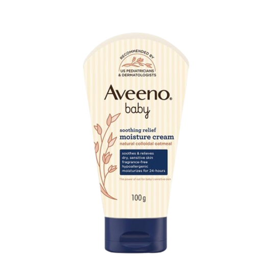 Aveeno Baby Soothing Relief Moisture Cream with Natural Colloidal Oatmeal,