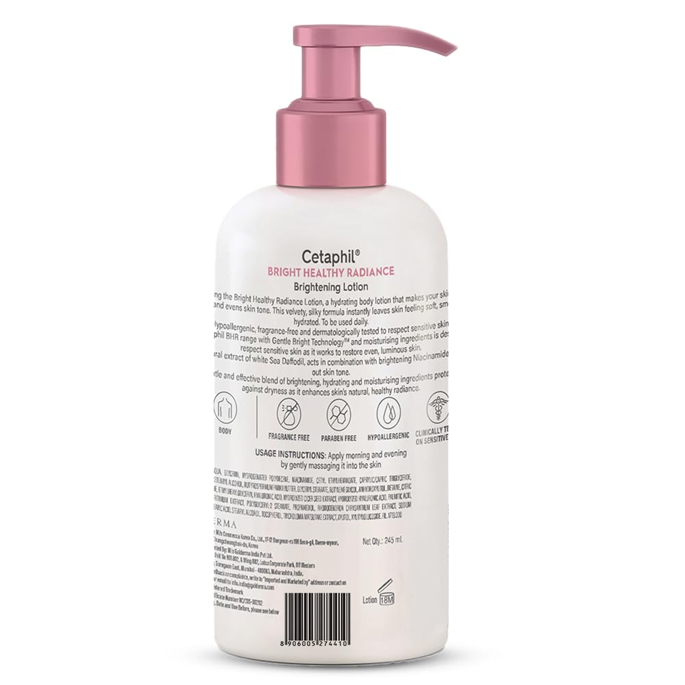 Cetaphil Bright Healthy Radiance Brightness Lotion, 245ml