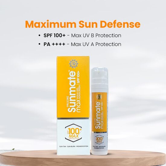 Sunmate Max Aqua Sunscreen Gel spf 100+,
