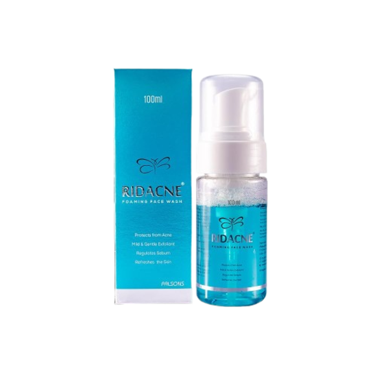 Ridacne foaming face wash,