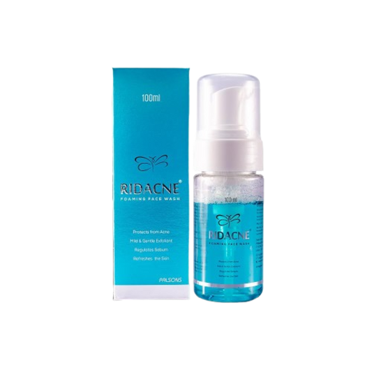 Ridacne foaming face wash,