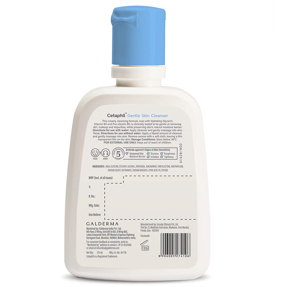 Cetaphil Gentle Skin Cleanser,