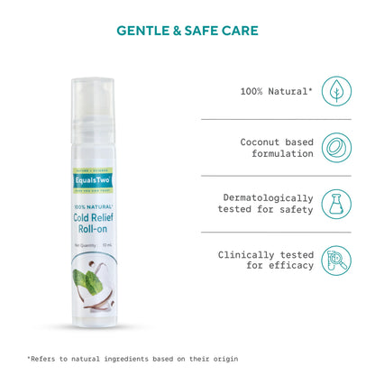 EqualsTwo Cold Relief Roll-On 10ml