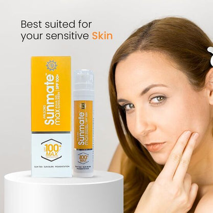 Sunmate Max Aqua Sunscreen Gel spf 100+,