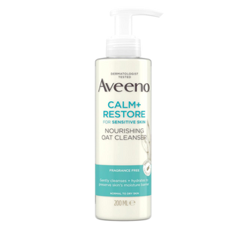 Aveeno Calm + Restore Nourishing Oat Cleanser 200ml
