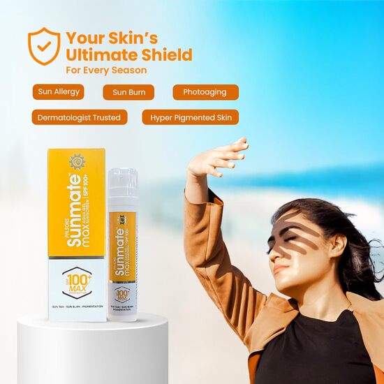 Sunmate Max Aqua Sunscreen Gel spf 100+,