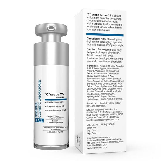 Fixderma C Scape 25 Serum, 30ml