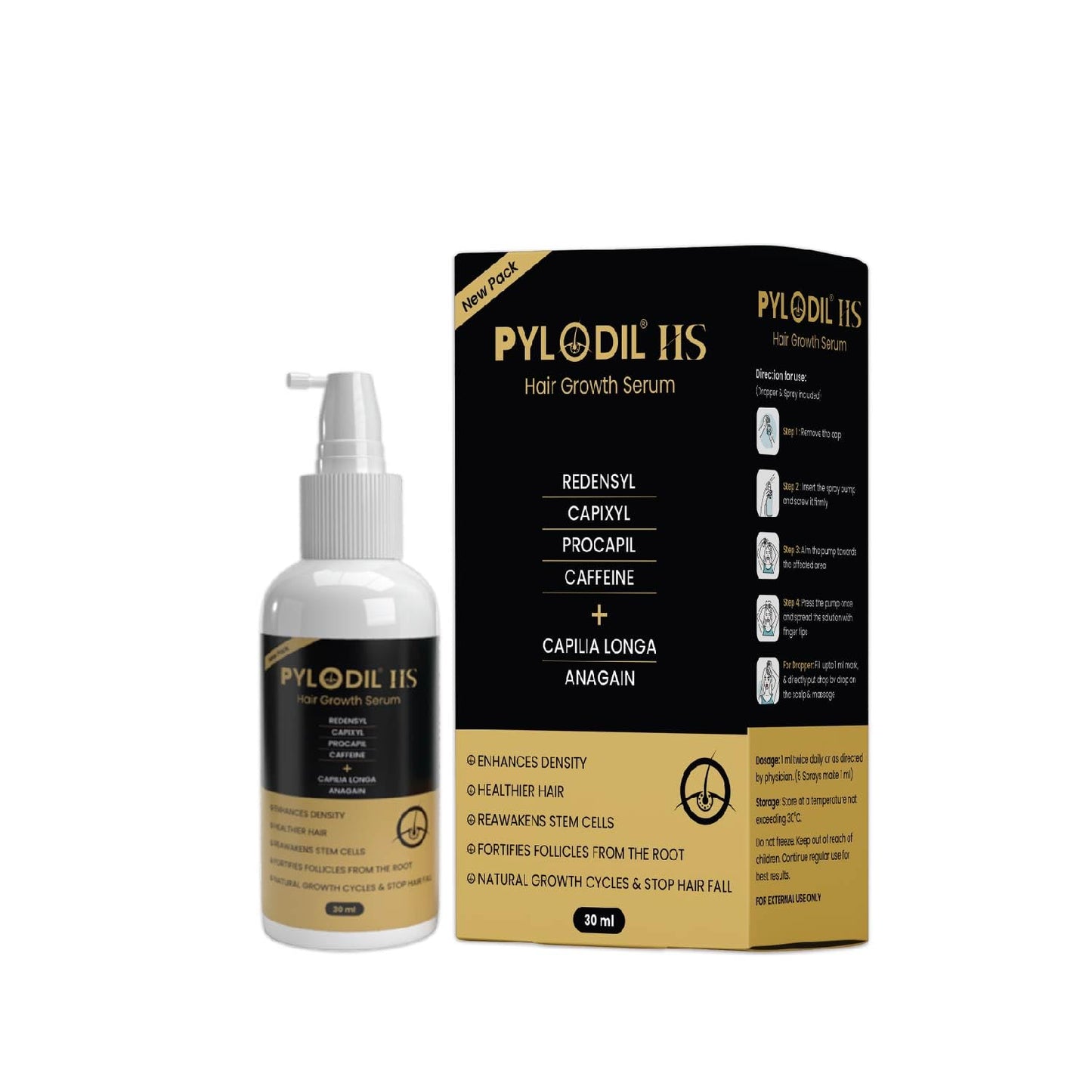 Pylodil-HS Hair Growth Serum,