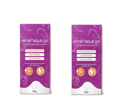 Ekran Aqua Gel Sunscreen SPF 30+/PA+++, 50g