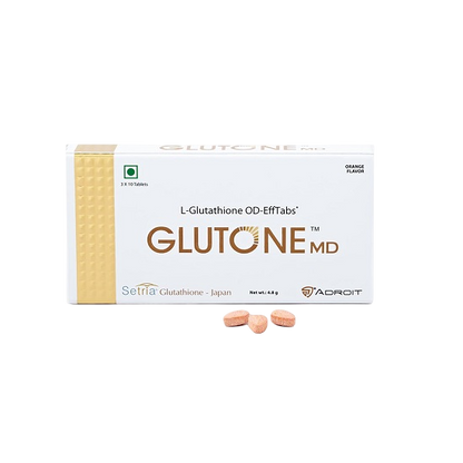 glutathione weekly dosage Glutone MD L-Glutathione 3X10, 30 TAB – Dermatics.in
