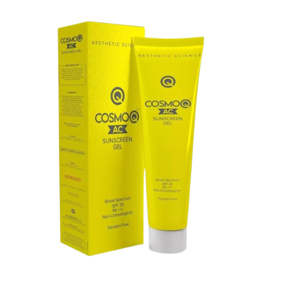 CosmoQ AC Sunscreen Gel SPF 30 PA+++, 60 gm