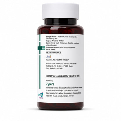 Zydus Omega 3 1000mg Capsules 60 Softgels