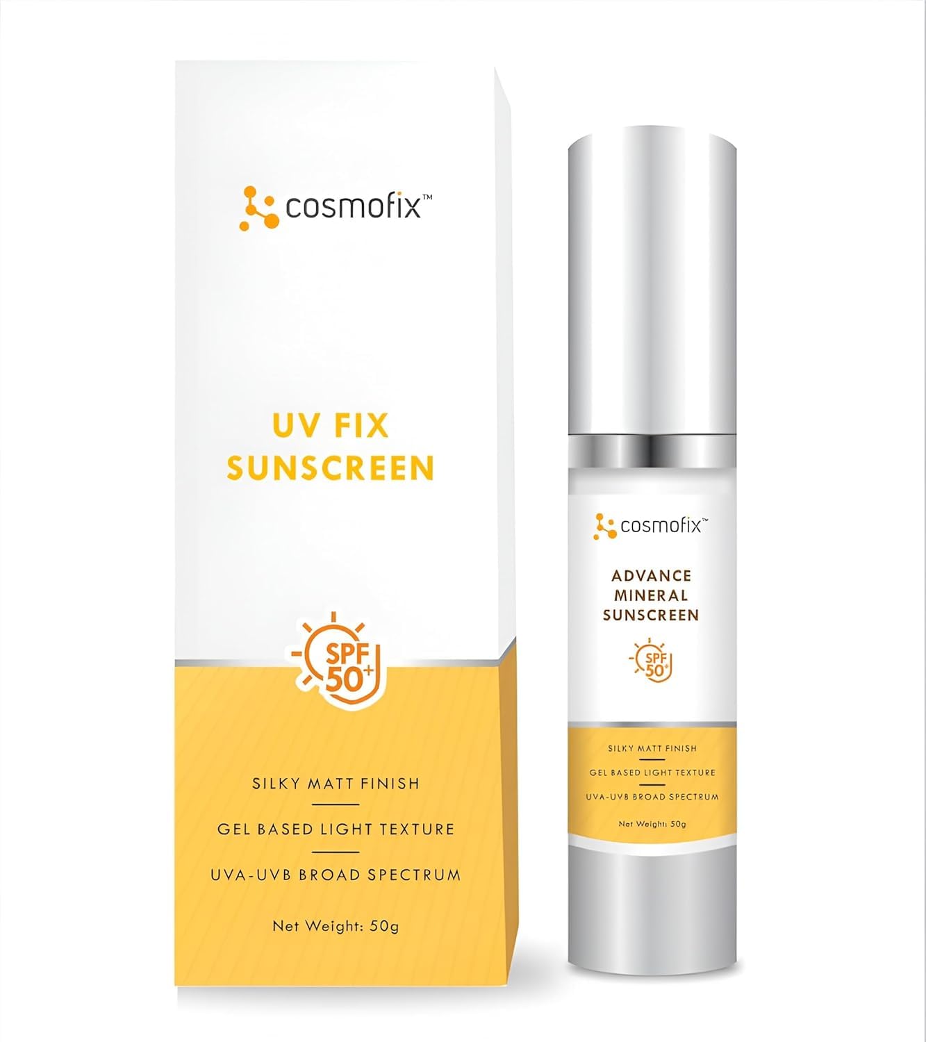 Cosmofix UV Fix Sunscreen spf 50, 50gm