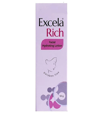 Excela Rich Facial Hydrating Lotion, (50 g)